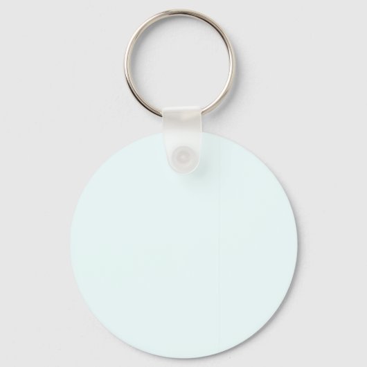 Porte-clés Azure Mist Pale Blue F0FFFF - Option pour ajouter (Recto)