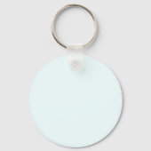 Porte-clés Azure Mist Pale Blue F0FFFF - Option pour ajouter (Verso)