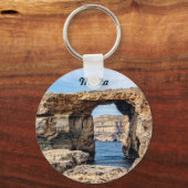 Porte-clés Azure Window à Malte (Recto)