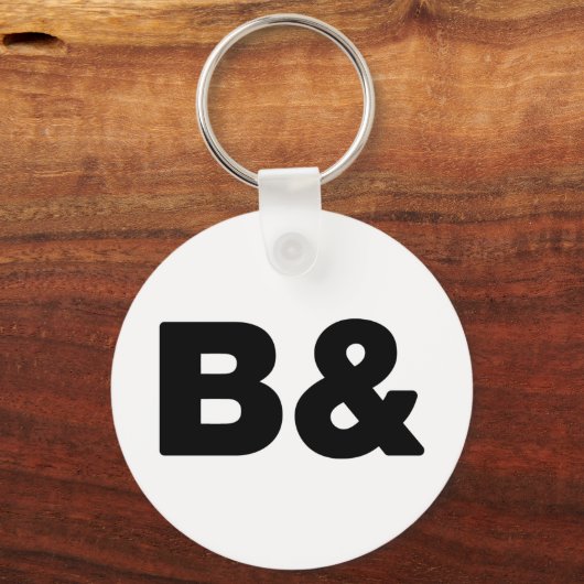 PORTE-CLÉS B& (Recto)