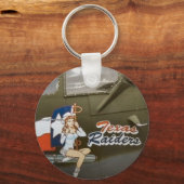 Porte-clés B17 Texas Raiders Nez Art (Recto)