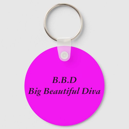 Porte-clés B.B.DBig Belle Diva (Recto)