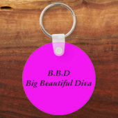 Porte-clés B.B.DBig Belle Diva (Recto)