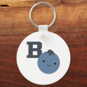 Porte-clés B est pour Blueberry (Recto)