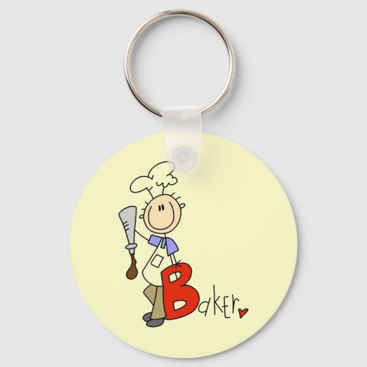 Porte-clés B est pour Boulanger (Recto)