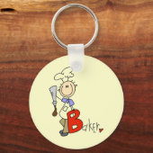 Porte-clés B est pour Boulanger (Recto)