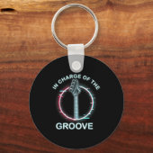 Porte-clés B Guitar Music Cool B-player (Recto)