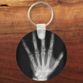 Porte-clés B&W X-ray Skeleton Main (Recto)