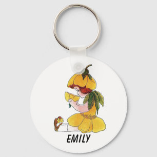 Porte-clés Babcup Flower Child Funny Cute Little Girl