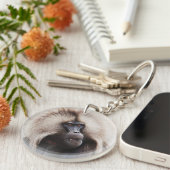 Porte-clés Babouin gelada, Éthiopie (Devant droit)