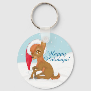 Porte-clés Baby Christmas Reindeer