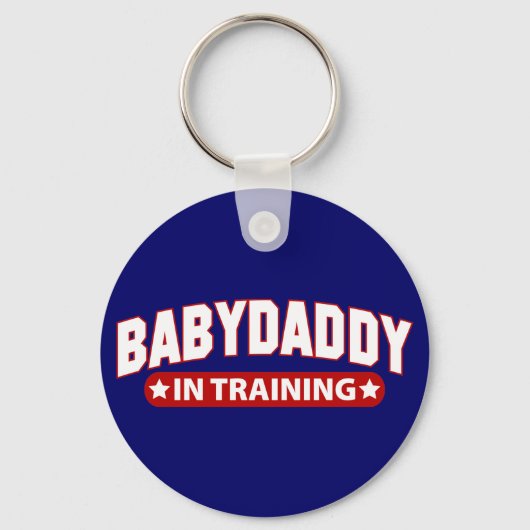 Porte-clés Baby Daddy En Formation (Recto)
