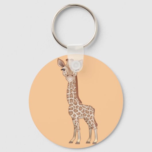 Porte-clés Baby Giraffe (Recto)