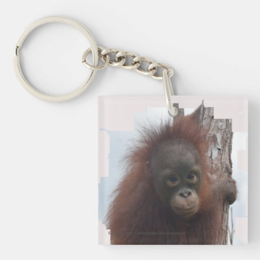 Porte-clés Baby Girl Orangutan (Devant)