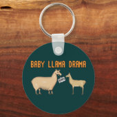 Porte-clés Baby Llama Drama (Recto)