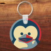 Porte-clés Baby Tux Linux (Recto)