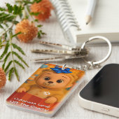 Porte-clés babyJoy S4 #12 & LittleDude S8 #14 keychain (Devant droit)