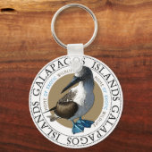 Porte-clés Bac à pied bleu (Recto)