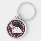 Porte-clés Bac à puce ChiradioLLC ™ (Devant)