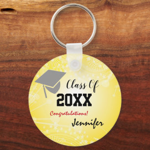 Porte-clés Bac d'obtention du diplôme, classe Année 20XX part