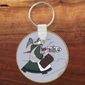 Porte-clés bacassine (Recto)