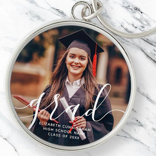 Porte-clés Baccalauréat Simple Script Classique