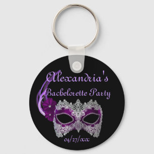 Porte-clés "Bachelorette Party" - Royal Purple Mask