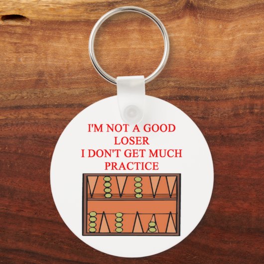 PORTE-CLÉS BACKGAMMON (Recto)