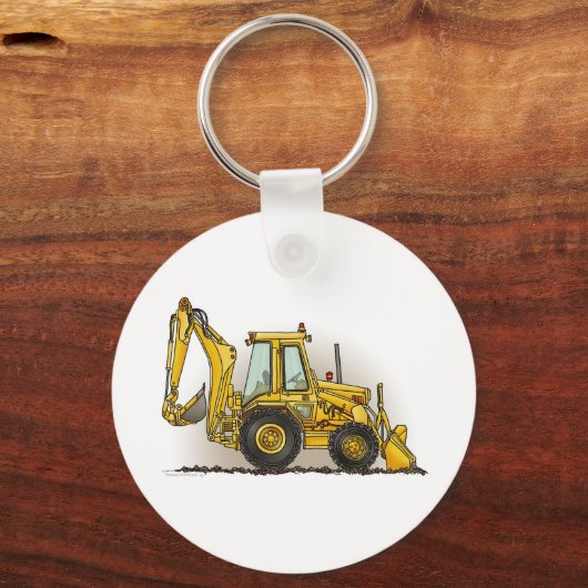 Porte-clés Backhoe Key Chain (Recto)
