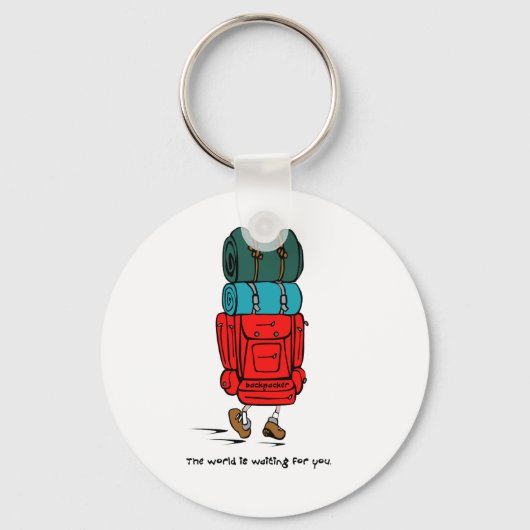 Porte-clés Backpacker (Recto)