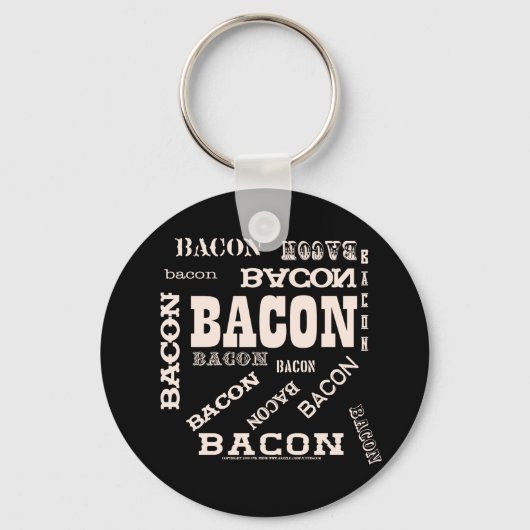 Porte-clés Bacon Bacon (Recto)