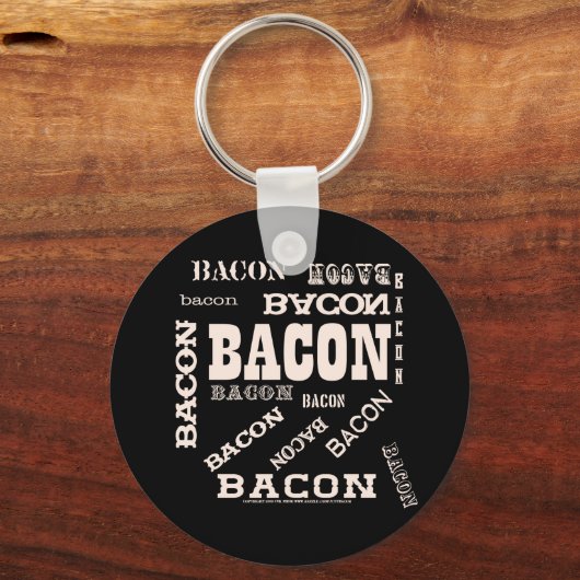 Porte-clés Bacon Bacon (Recto)
