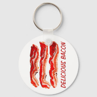 Porte-clés Bacon délicieux