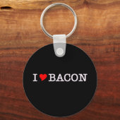 Porte-clés Bacon I Love (Recto)