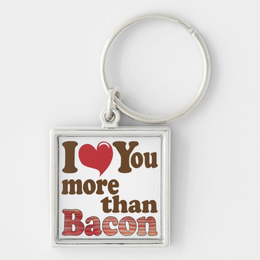 Porte-clés Bacon Lover (Devant)