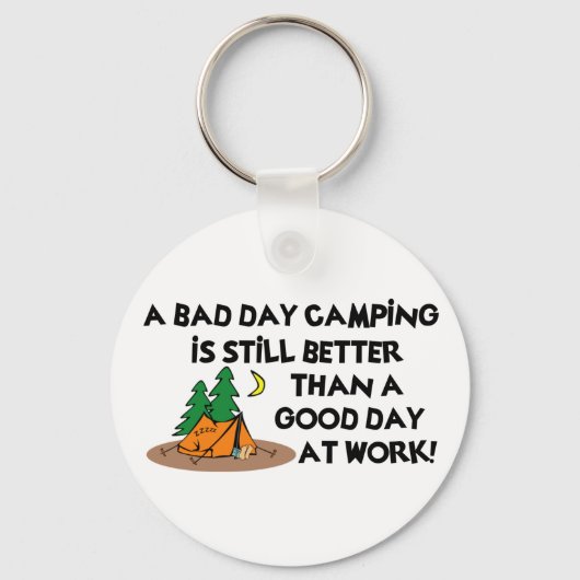 Porte-clés Bad Day Camping... (Recto)