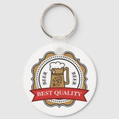 Porte-clés Badge de brasserie de la meilleure qualité (Recto)