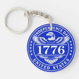 Porte-clés Badge de l'Aigle de la Fête de l'Indépendance des