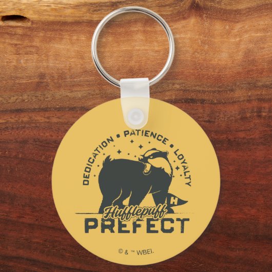 Porte-clés Badge de préconfiguration HUFFLEPUFF™ (Recto)