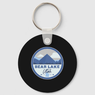 Porte-clés Badge de randonnée souvenir du lac Bear Utah monta