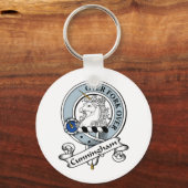 Porte-clés Badge du clan de Cunningham (Recto)