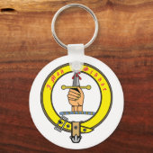 Porte-clés Badge du clan Kirkpatrick Kilpatrick (Recto)