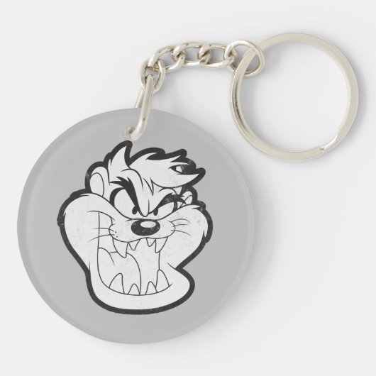 Porte-clés Badge TAZ™ Evil Grin (Dos)