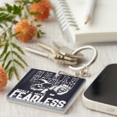 Porte-clés Badger de miel sans peur (Devant Droit)