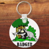Porte-clés Badger par Lorenzo (Recto)