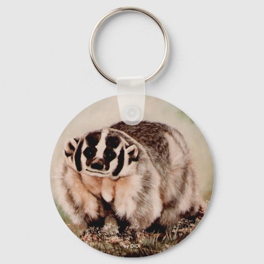 Porte-clés Badger, tableau de DiDi (Recto)