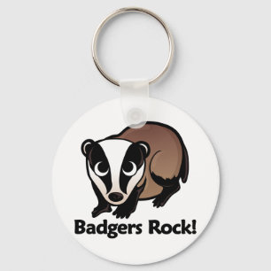 Porte-clés Badgers Rock !