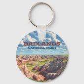 Porte-clés Badlands National Park South Dakota Landcape (Recto)