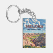 Porte-clés Badlands National Park South Dakota Landcape (Devant gauche)