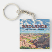 Porte-clés Badlands National Park South Dakota Landcape (Devant)